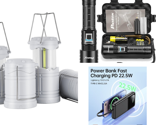 Power Outage & Storm Essentials You’ll Be Glad You Have ⛈️🔦 cover photo collage