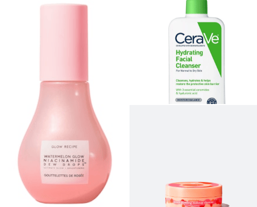 affordable but amazing skincare cover photo collage