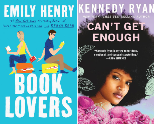 Books for a hopeless Romantic & The ultimate Girls Girl cover photo collage