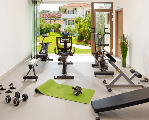 Make your Gym with the comfort of your home🏡💪 cover photo collage