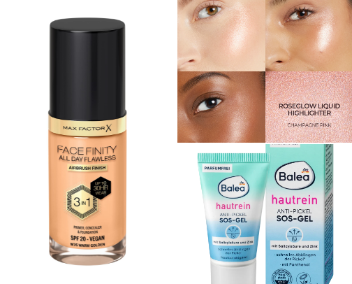Beauty lists cover photo collage