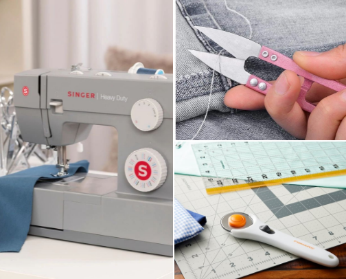 My Holy Grail Sewing Supplies cover photo collage