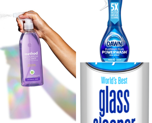 My favorite cleaning product recs cover photo collage