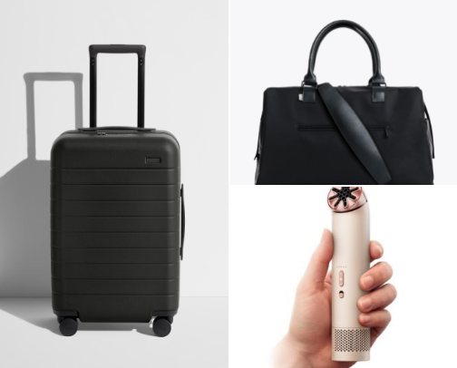 Travel essentials cover photo collage