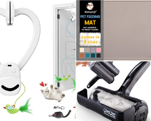 Cat Owner Must Haves cover photo collage