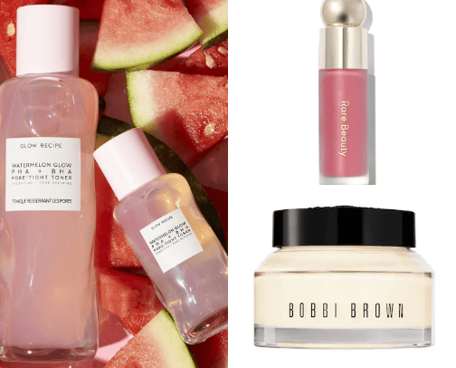 beauty and skincare💕 cover photo collage