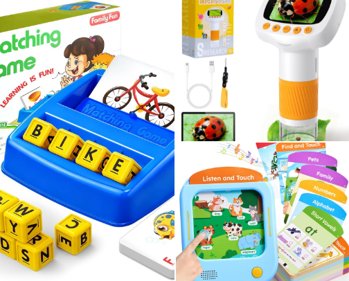 unplug + grow play (for the kids) cover photo collage