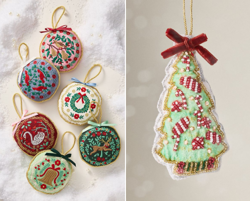 Christmas Tree Ornaments cover photo collage
