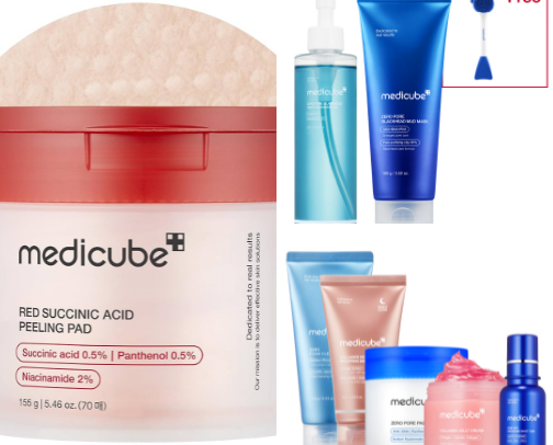 Korean Skincare cover photo collage