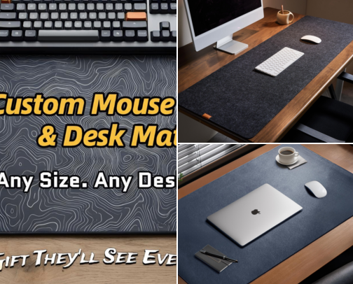Custom Desk Mats That Finally Made Me Stop Hating My Home Office cover photo collage