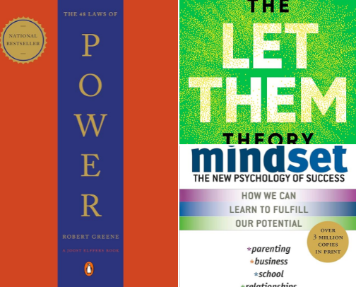 Mindset & Motivation quotes, journals, vision board cover photo collage