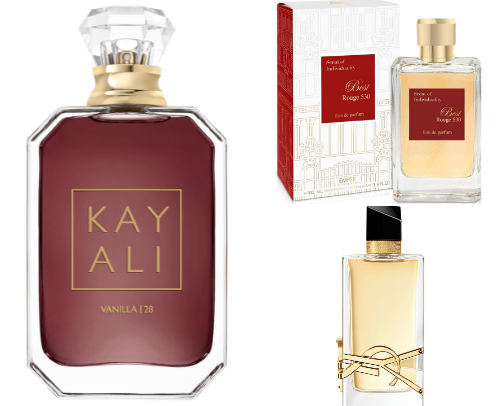 perfume on a budget cover photo collage