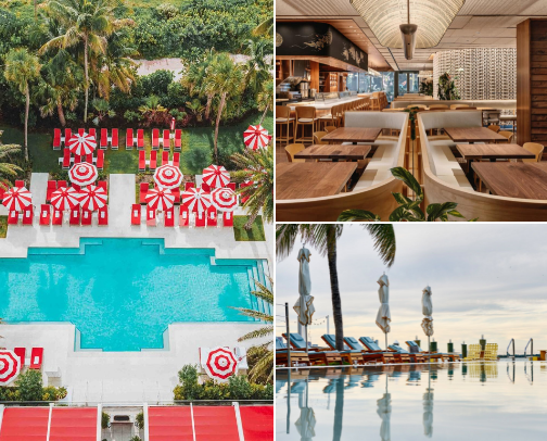 Miami: The Art of Relaxation and Dining cover photo collage