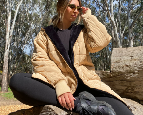 Zip Through Outdoor Jacket cover photo collage