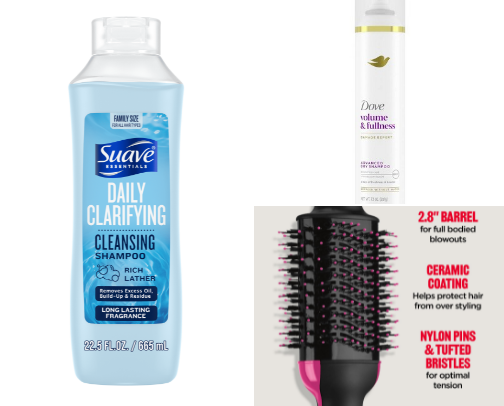 Get rid of that Oily hair 🚿💆🏻‍♀️ cover photo collage