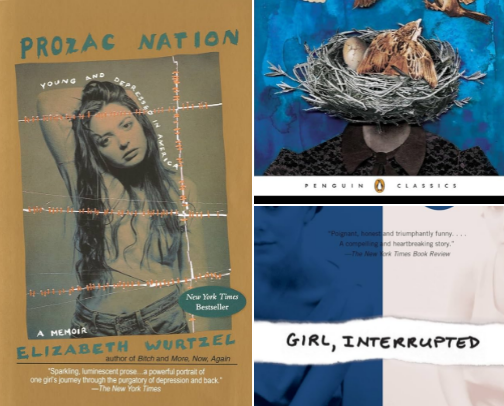 Sad girl books that are insanely well written but will make you question your sanity cover photo collage