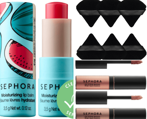 Sephora under 20$ cover photo collage