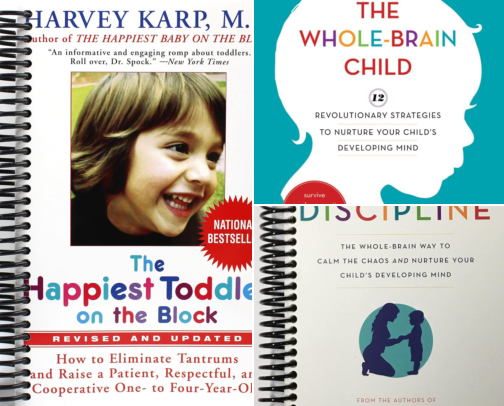 Parenting Books cover photo collage