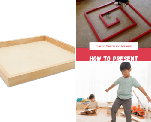 Montessori at home cover photo collage