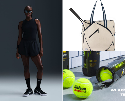 tennis girlie approved 🎾 cover photo collage