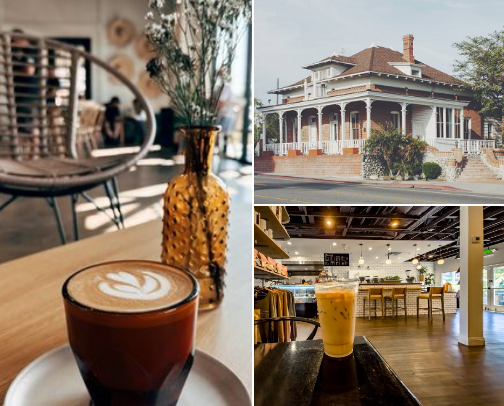 Coffee Shops ☕️🎀 cover photo collage