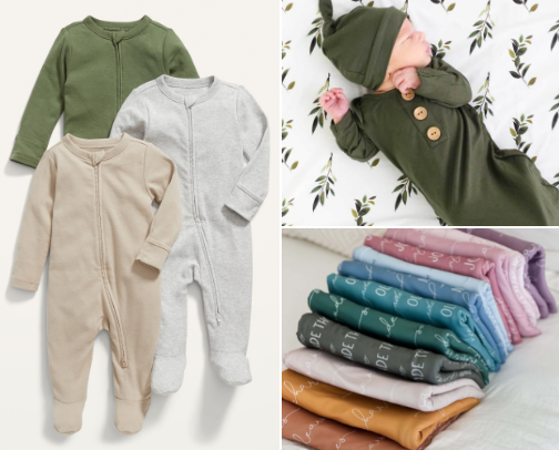 Baby hospital bag cover photo collage