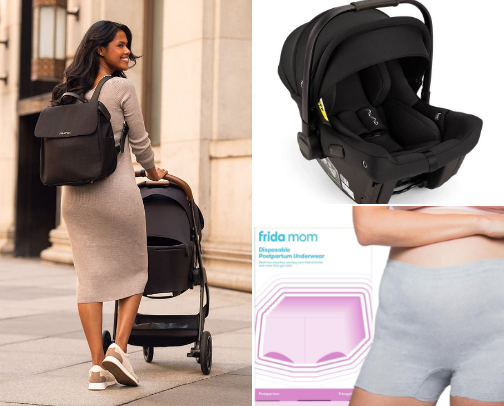 Baby and post partum  things✨ cover photo collage