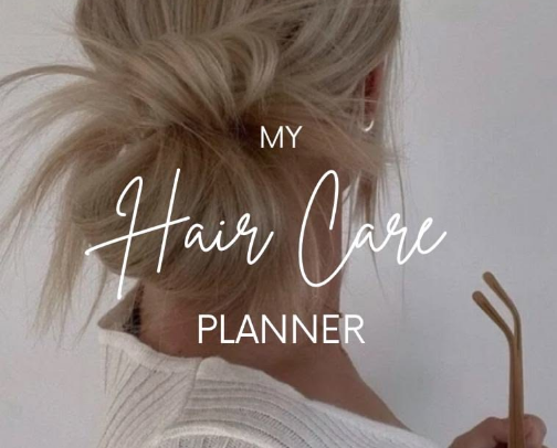 Hair care products that have helped my hair health! cover photo collage