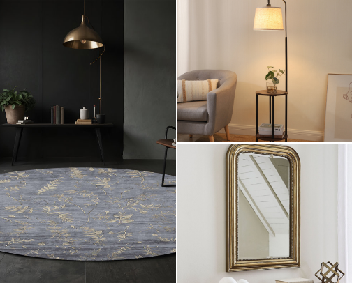 Cozy Home Decor Finds cover photo collage