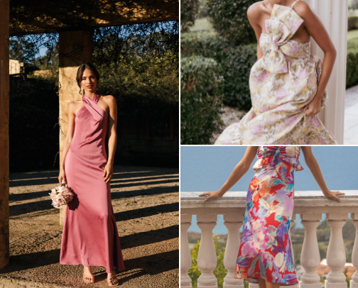 Wedding Guest Dresses cover photo collage