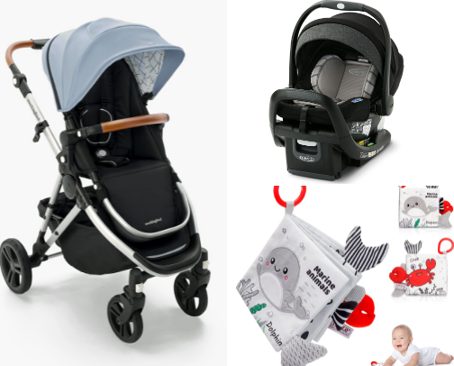 Must Have Baby Registry Items cover photo collage