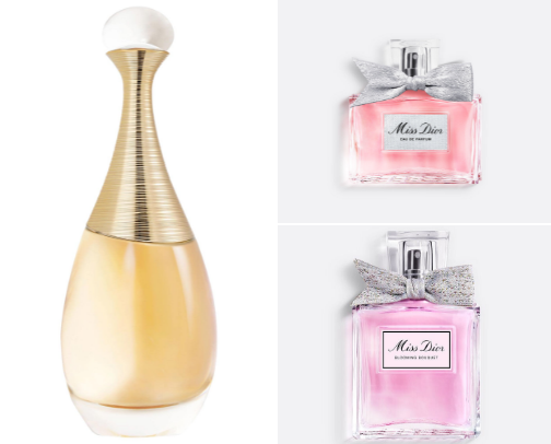 Iconic, elegant, unforgettable — Dior fragrances are crafted to leave a lasting impression wherever you go cover photo collage