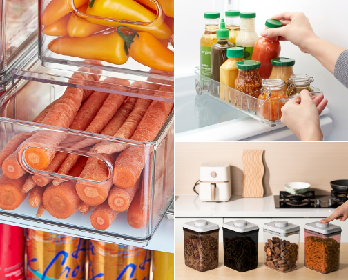 Fridge Organizer cover photo collage