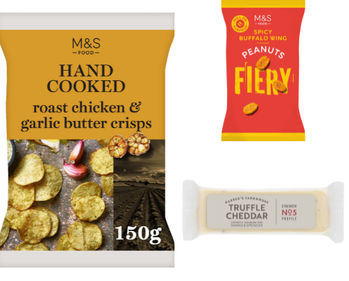 The Most Scrummiest Marks and Spencer's Food and Snacks cover photo collage