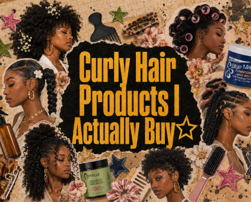 Curly Hair Products I Actually Buy☆ cover photo collage