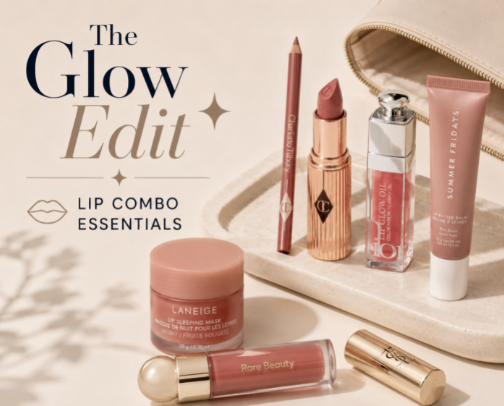 💋 The Glow Edit: Lip Combo Essentials cover photo collage