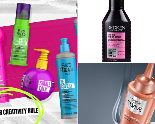 My best hair products to keep healthy and long hair✨❤️ cover photo collage