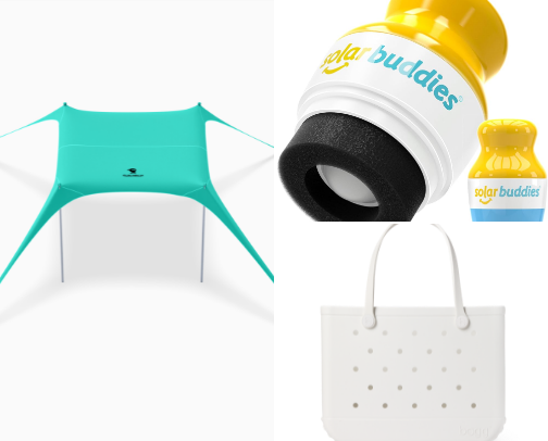 beach day cover photo collage