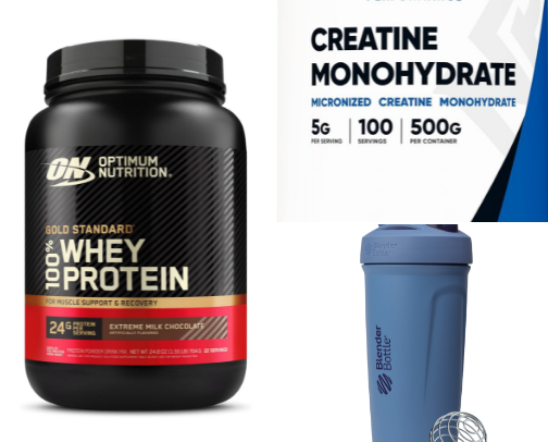 Gym Essentials cover photo collage