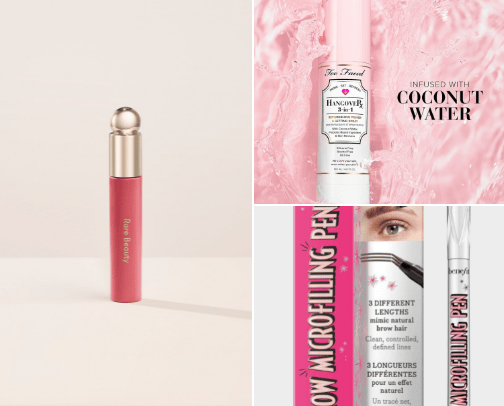 makeup products i rebuy cover photo collage
