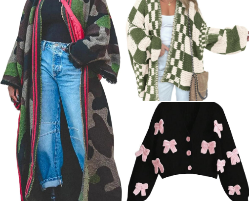 Cardigan Must Haves 🙌🏾 cover photo collage