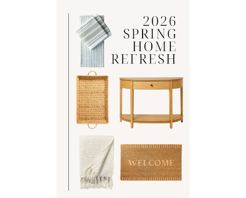 Spring Home Decor Finds 2026 cover photo collage