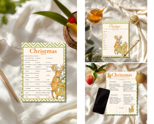 Eat, Drink & Be Merry: The Ultimate Tropical Christmas Collection cover photo collage