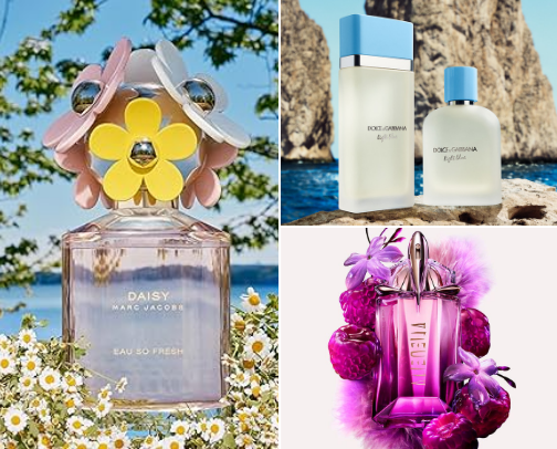 Scents Worth Every Spray cover photo collage