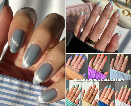 Beauty- Press On Nails cover photo collage