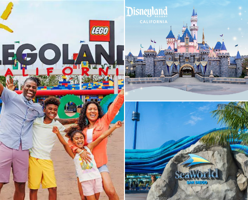 My Top Family Vacation Spots cover photo collage