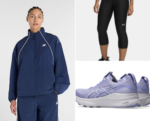 Treadmill Running gear cover photo collage