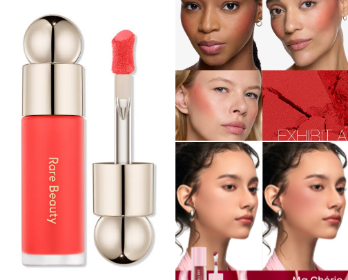 Red blushes recs cover photo collage
