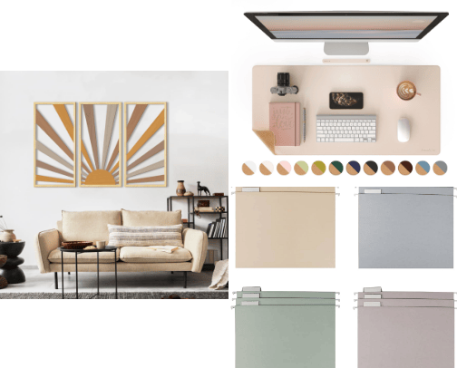 Cute Office Decor & Supplies for the Simple Gals cover photo collage