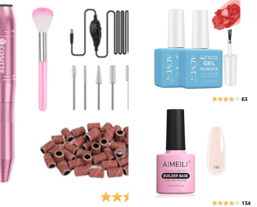 Nails cover photo collage